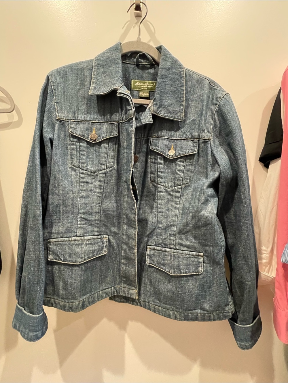 Eddie Bauer Classic Blue Denim Jacket